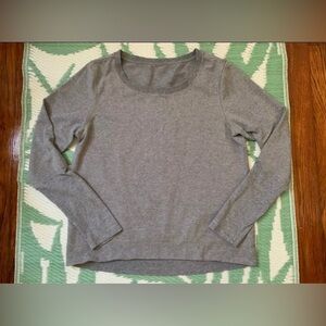 Lululemon gray sweatshirt